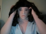 May's Night Pt2! May masking in Greyland female mask, cause she also likes to wear masks!