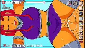Starfire Big Ass Creampie Compliation - Hole House Game [Rule 34'Cartoon'Hentai]