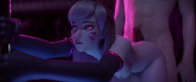 Stripper Dva Creampied at the Club