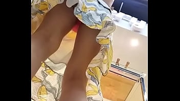 2 vietnamese upskirt in the mall