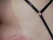 Deliciosa follada de mi novio en mi apretada y rosadita pussy, me encanta que se corra dentro de mi