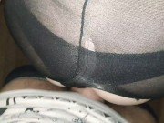 Anal with sexy russian wife on exercise bike. All asshole in my sperm. WOW!
