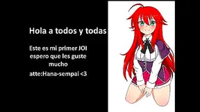 Rias Commands Sensual Blowjob Tease in Spicy Demon Queen Fantasy