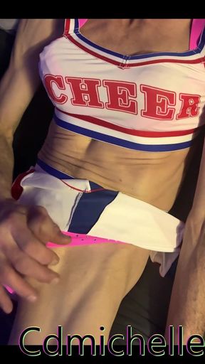Cdmichelle Super Bowl Cheerleader Outfit Super Huge Cumshot