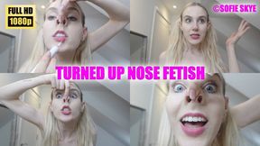 Turned Up Nose Fetish