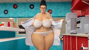 Milf Hentai Night Shift Adventure - Thick BBC Raises Her Salary Secrets