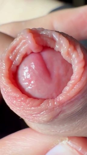 Play with my little uncut cock   Clip 1