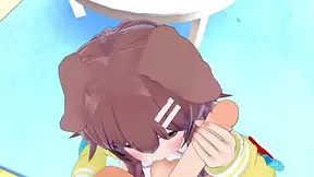 ?REAL POV?OKAYU and KORONE threesome fun! Doggirl and Catgirl VTUBER licking bonanza!
