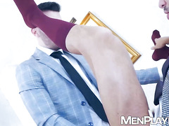 Hung detective Donato Reyes pounds Pol Princes ass hard