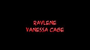 raylene and vanessa cage share threesome blowjob cum with falco zito