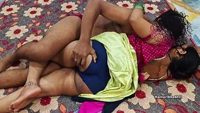 Chubby Indian housewife enjoys doggy style anal