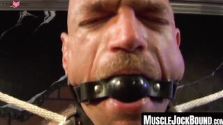 MuscleJockBound.com - Bondage gear and domination for a hunk by his buff and demandin