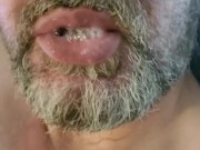 My Friend Robin Records Me Blowing Bubbles with  Mouthful of My Cum!