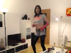 Smocking Hot Dance Emo Girl