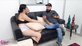 My stepsister asks me to take sexy pictures of her and I get hot when I see her and ask her to let me fuck her - Porn