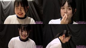 Wakaba Tsukimi - CLOSE-UP of Japanese cute girl SNEEZING - MOV