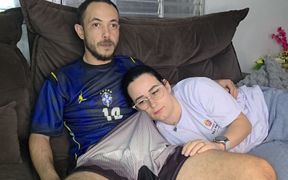 Stepsister Is Seduced by Her Stepbrother While Watching the Brazil Game