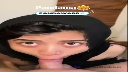 Cute beautiful young hijabi girlfriend tested and she passed in every aspect