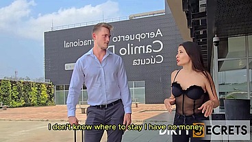 I'M HAVING CASUAL SEX WITH A HANDSOME GUY I MET AT THE AIRPORT
