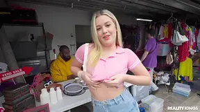 Yard Sale, Ashley Ace And Ace Bigs - Taking Bbc At A