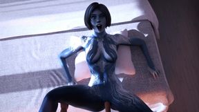 Video Game Halo Cortana Banged Missionary in 3D