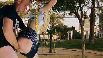 &sect_ Hazel Haze fucked on a swing