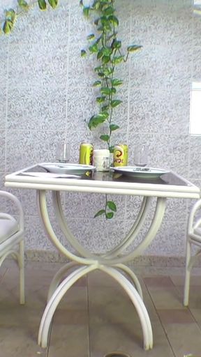 Lesbian White Leggins Fetish and Pee in the Leggins