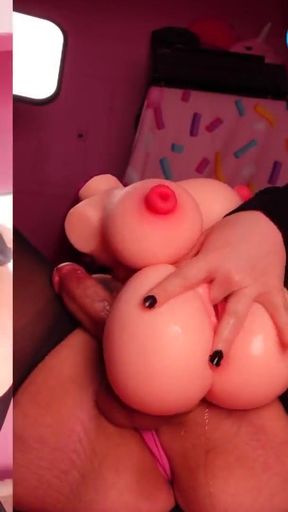 Must-share moment from &quot;Hardcore Chubby Solo Fucking Tgirl&quot;