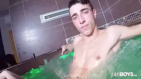 Gypsy Twink Whirlpool Masturbation