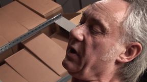 Blonde with small tits screams out of pleasure once dude get her deep penetration