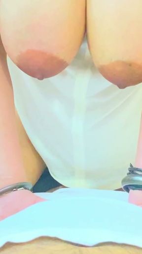 Why Dont You Suck Your Stepmom Big Boobs And Drink Milk While I Squeezing My Big Tits, Suck My Nipples Too   Clip 1