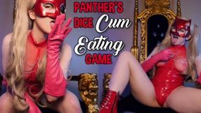 PANTHER&#039;S DICE CUM EATING GAME 1080P - ELLIE IDOL