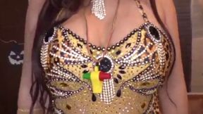 H-Cup Exhibitionist with Overwhelming Big Boobs and Butt Captivating Men - Erotic