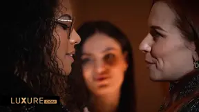 Three horny lesbians enjoy a steamy three-way with lots of cunnilingus action