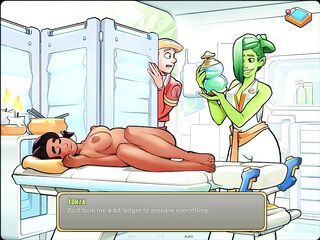 Let's Play - Space Rescue: Code Pink, Lorza make massage for Juli