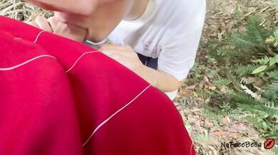 Step sis teased me with her big ass on the hike then begged for a rough creampie