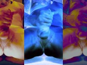 Screensaver or sex  background  montage, with fountain of cum 3 loops.