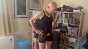 80's Booty short Try-on