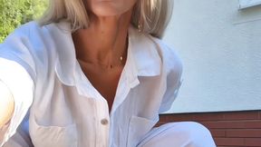I was feeling innocent… My shirt clearly disagreed 😇🤍