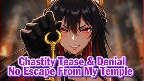 Chastity Tease & Denial – No Escape From My Temple | Goddess Hiyori