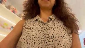 Self finger banging at work in the toilets for my bf