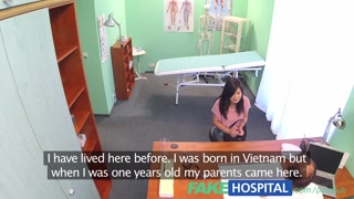 FakeHospital Beautiful Vietnamese patient gives doctor a sexual reward