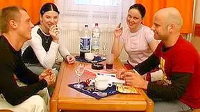 Cute Guy In Young Guy Gambles His Cute Teen 18+ Girlfriend At Gambling