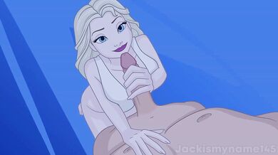 Elsa The Ice Queen Gets Rawdogged And Creamed In The Park After Dark