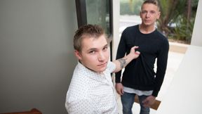 Raw Passion - Gunner & Elye Black's Intense Neighbor Fuck