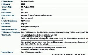 Camgirl from thailand living in norway