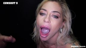 taking on a big black cock with sloppy pov oral and a messy facial finish 2nd visit