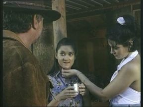 Pocahontas butt fucked in the tent