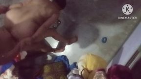 Desi indian brother-in-law fed his sister-in-law a banana, had ex with her, and licked her ussy. hindi video