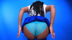 Sheisnovember Flashing Her Sexy Ebony Ass And Pussy During Model Photography Session Closeup Fetish